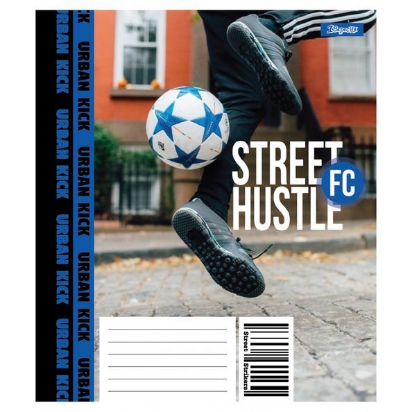Зошит учнівський загальний 1 Вересня Street Hustle А5 48 аркушів клітинка ( 5шт ) 768217 фото