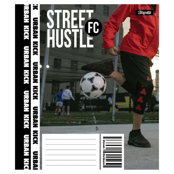 Зошит учнівський загальний 1 Вересня Street Hustle А5 48 аркушів клітинка ( 5шт ) 768217 фото