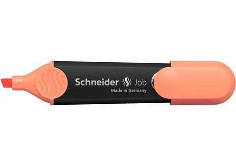 Маркер текстовиділювач SCHNEIDER JOB 1-4,5 мм, персиковий S1526 фото
