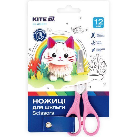 Ножиці дитячі для шульги Kite Classic K-149-1, 12 см K-149-1 фото