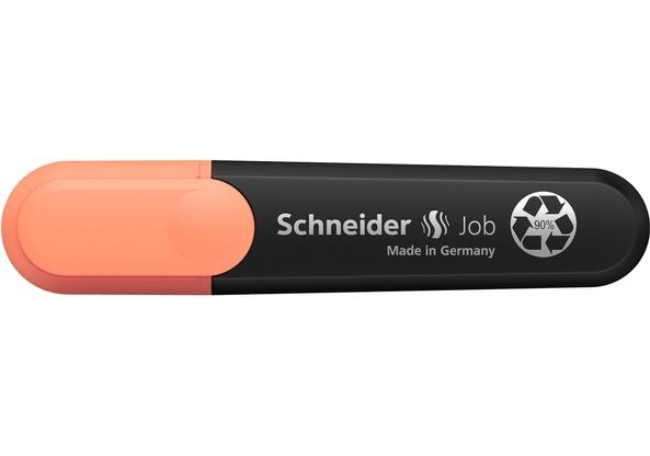 Маркер текстовиділювач SCHNEIDER JOB 1-4,5 мм, персиковий S1526 фото