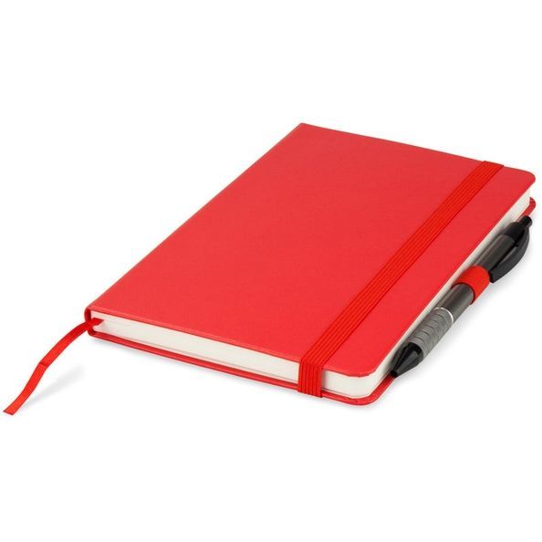 Книга записна Partner, 125*195, 96арк, нелін, червона 8307-05-A фото