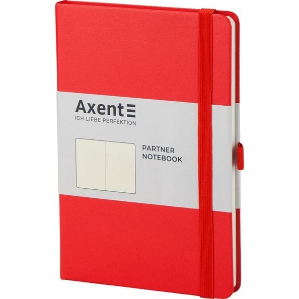 Книга записна Partner, 125*195, 96арк, нелін, червона 8307-05-A фото