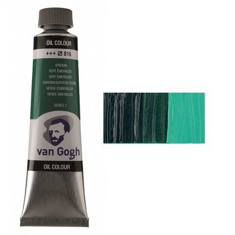 Фарба олійна VAN GOGH, (616) Зелений вірідоновий, 40 мл, Royal Talens 8712079219659 фото