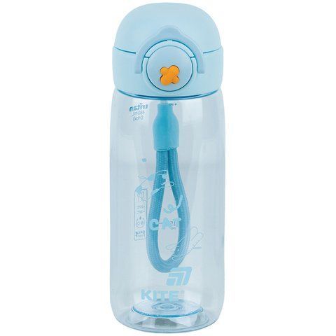 Пляшечка для води Kite K25-1236-2, 480 мл, блакитна K25-1236-2 фото
