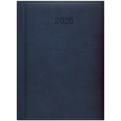 Щоденник датований BRUNNEN 2026 Стандарт Torino синiй 73-795 38 306 фото