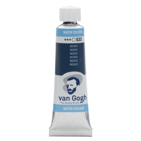 Фарба акварельна Van Gogh (533), Індіго, туба 10 мл, Royal Talens 8712079417901 фото