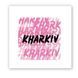 Об'ємна наліпка "KHARKIV pink mood" SX-231 фото 1