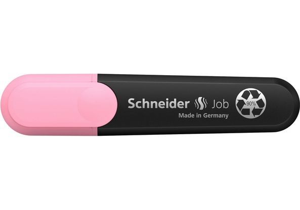 Маркер текстовиділювач SCHNEIDER JOB 1-4,5 мм, пастельно рожевий S1529 фото