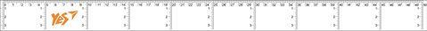 Лінійка Yes 50 см прозора 370461 фото