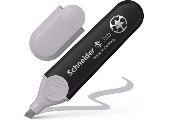 Маркер текстовиділювач SCHNEIDER JOB 1-4,5 мм, світло сірий S1514 фото