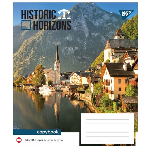Зошит учнівський загальний Yes Historic Horizons А5 48 аркушів клітинка ( 5шт ) 767885 фото