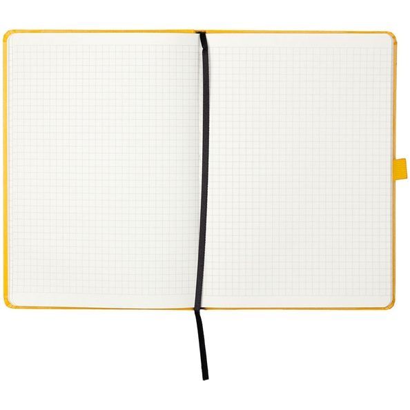 Книга записна Partner Prime, 145*210, 96арк, кліт, жовта 8305-08-A фото