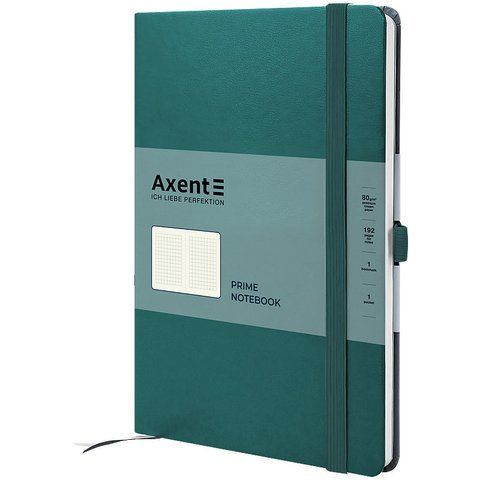 Книга записна Partner Prime, 145*210, 96арк, кліт, лазурна 8305-63-A фото