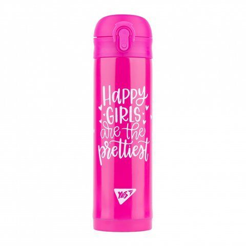 Термос YES Happy Girls 420мл 707573 фото