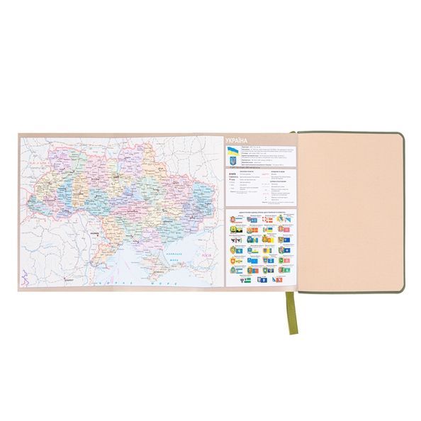 Щоденник діловий А6 Leo Planner датований 2027 "Prime", м'який, оливковий, 352 сторінки 252736 фото