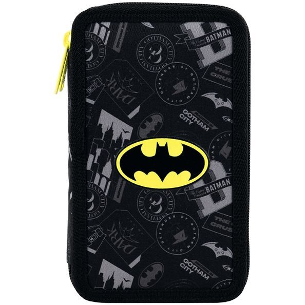 Пенал без наповнення Kite DC Batman DC25-623, 2 відділення DC25-623 фото