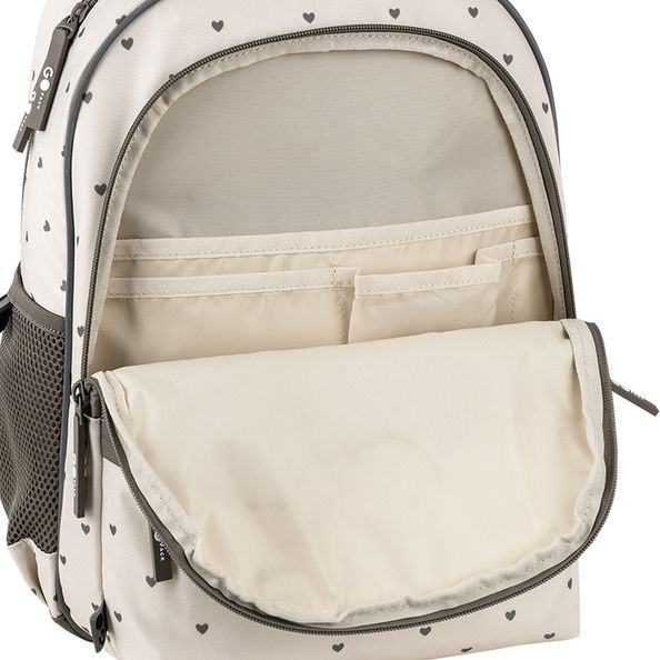 Рюкзак GoPack Education 182M Beige Polka Dots GO26-182M-3 фото