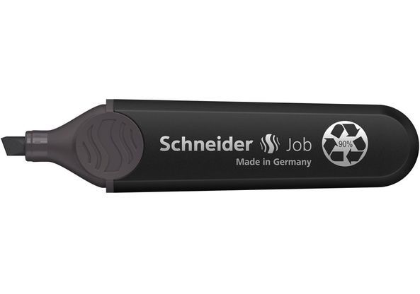 Маркер текстовиділювач SCHNEIDER JOB 1-4,5 мм, темно сірий S1512 фото