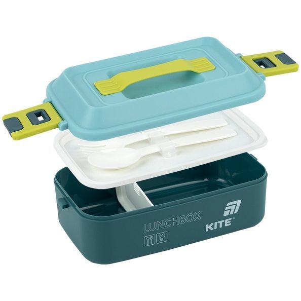 Ланчбокс Kite K25-1183-2, 1000 мл, синій K25-1183-2 фото