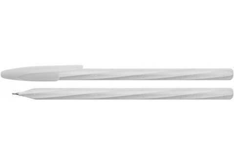 Ручка масляна OPTIMA SNOW 0,7 мм, пише синім O15674 фото