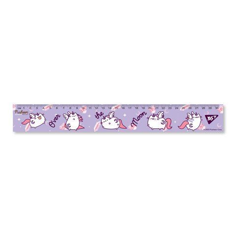 Лінійка Yes 30см Pusheen 370629 фото
