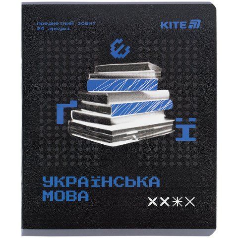Зошит предметний Kite Techno K25-240-9, 24 аркуші, лінія, українська мова K25-240-9 фото
