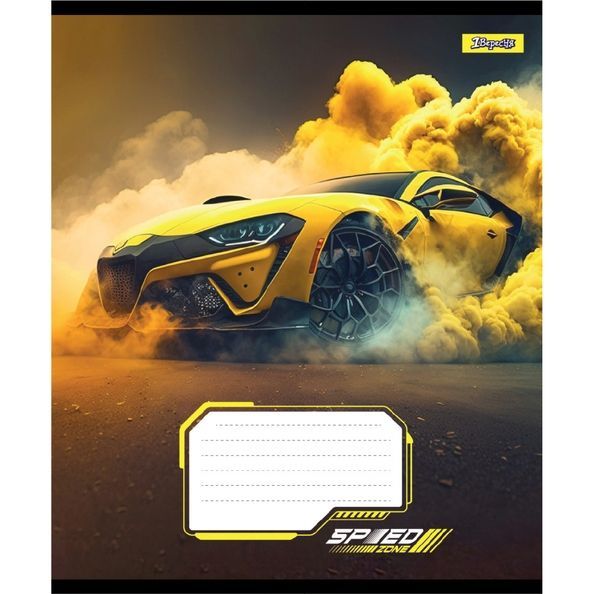 Зошит учнівський загальний 1 Вересня Speed А5 48 аркушів клітинка ( 5шт ) 768027 фото