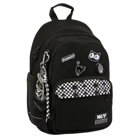 Рюкзак шкільний Yes TS-47M Black Cat 550306 фото