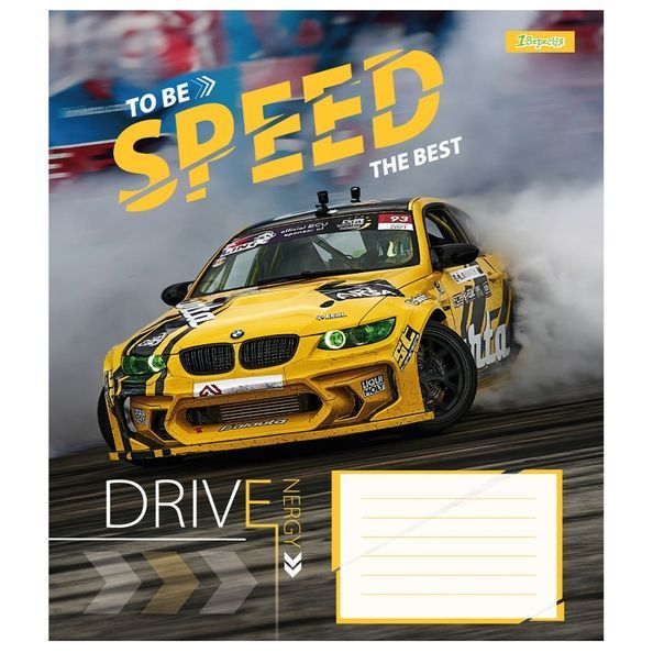 Зошит для записів 1В Speed the best А5 48 аркушів лінія ( 5шт ) 767385 фото