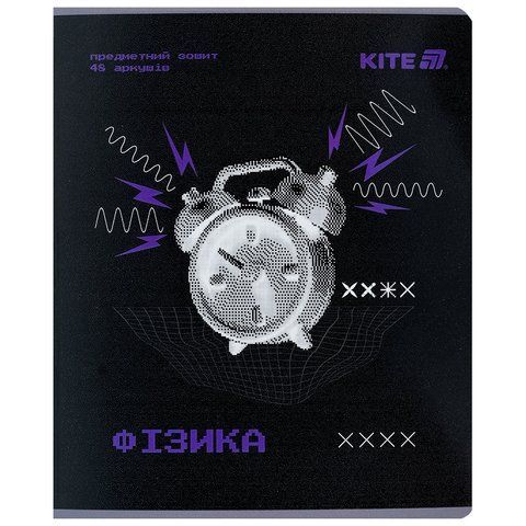 Зошит предметний Kite Techno K25-240-2, 48 аркушів, клітинка, фізика K25-240-2 фото