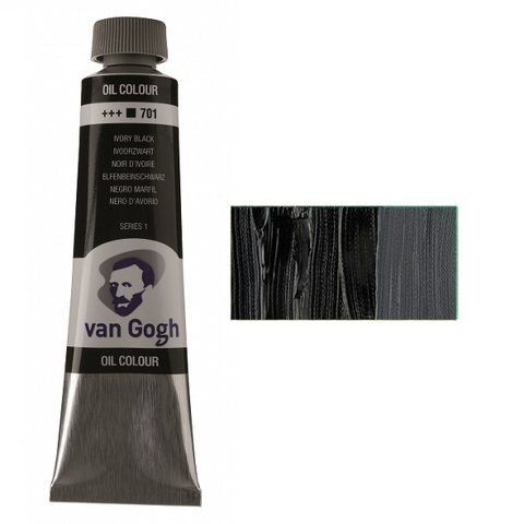 Фарба олійна VAN GOGH, (701) Чорна слонова кістка, 40 мл, Royal Talens 8712079219741 фото