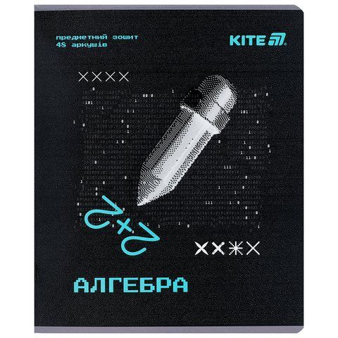 Зошит предметний Kite Techno K25-240-3, 48 аркушів, клітинка, алгебра K25-240-3 фото