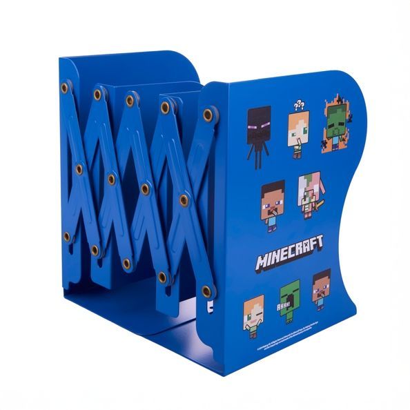 Підставка для книг YES Minecraft розсувна металева 470492 фото