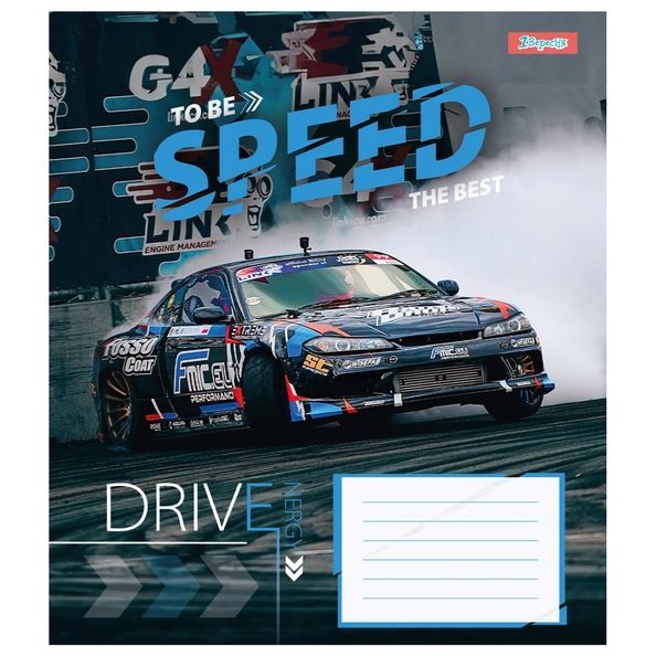 Зошит для записів 1В Speed the best А5 48 аркушів клітинка ( 5шт ) 767366 фото