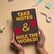 Блокнот &laquo;Take notes&raquo; orner-3358 фото 8