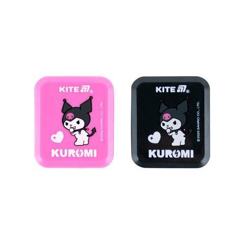 Точилка з контейнером прямокутна Kite Kuromi HK25-116-2 HK25-116-2 фото