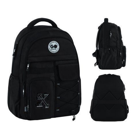 Рюкзак GoPack Education Teens 184 чорний GO26-184L-3 фото