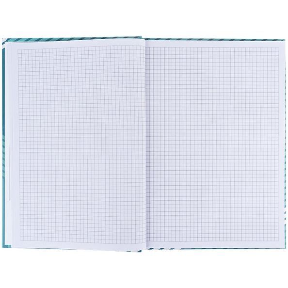 Книга записна А4 96арк., кліт., Lines, зелена 8422-582-A фото
