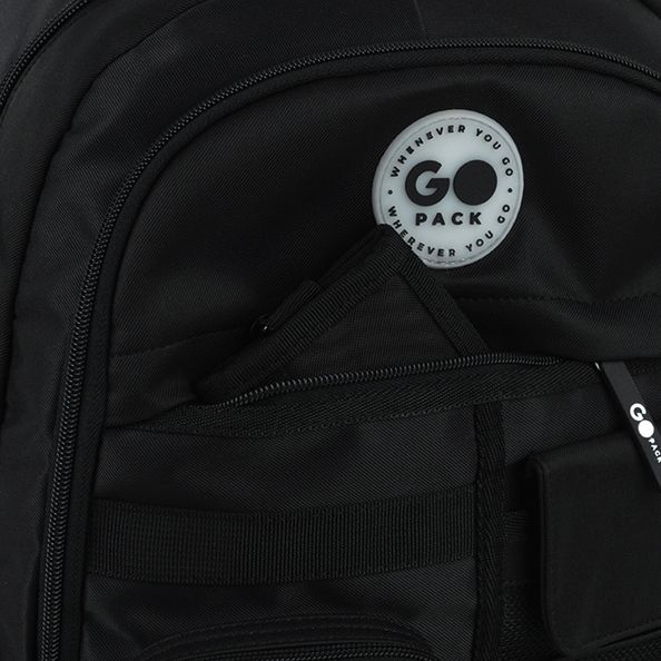 Рюкзак GoPack Education Teens 184 чорний GO26-184L-3 фото