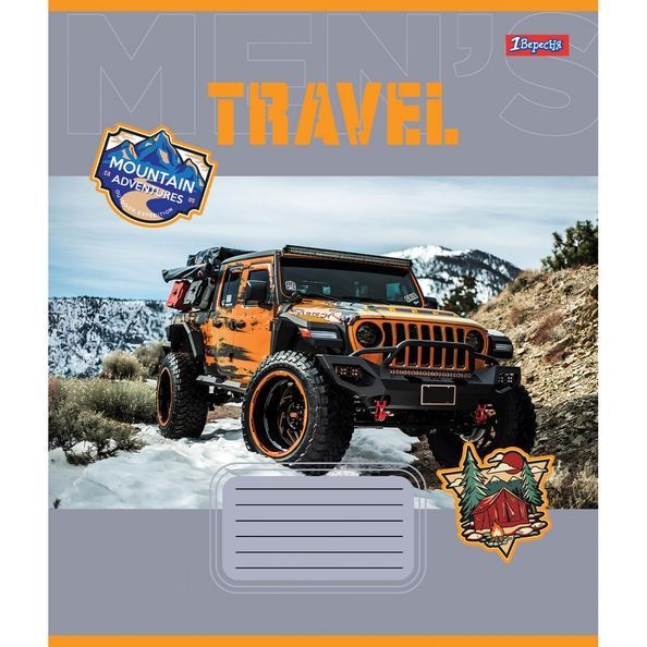 Зошит для записів 1В Mens hobby А5 48 аркушів клітинка ( 5шт ) 767362 фото