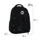 Рюкзак GoPack Education Teens 184 чорний GO26-184L-3 фото 2