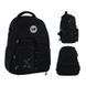 Рюкзак GoPack Education Teens 184 чорний GO26-184L-3 фото 1