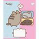 А5/12 кос. Yes Pusheen Funny, зошит учнівський шкільний (5шт.) 767604 фото 3