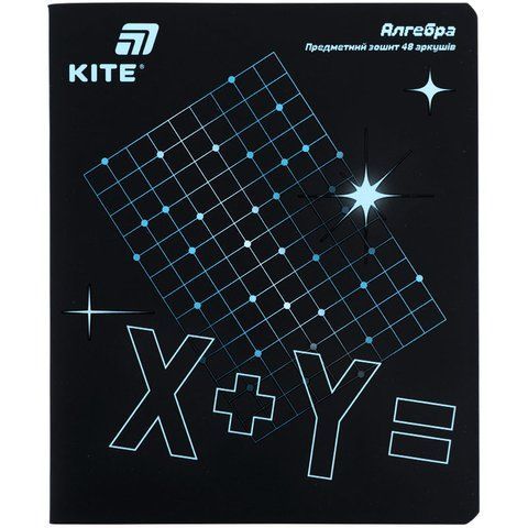 Зошит предметний Kite Lumen K26-240-3, 48 аркушів, клітинка, алгебра K26-240-3 фото