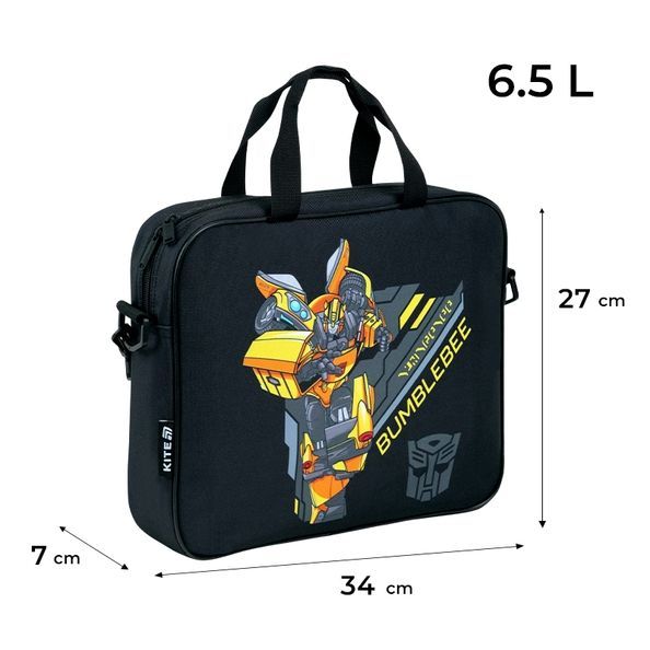 Шкільна текстильна сумка Kite A4, 1 від., 589 TF TF26-589 фото