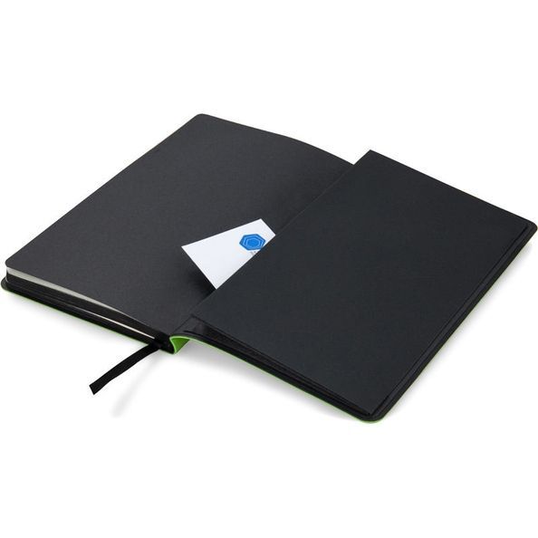Книга записна Partner Soft, 125*195, 96арк, крап, салатова 8312-09-A фото