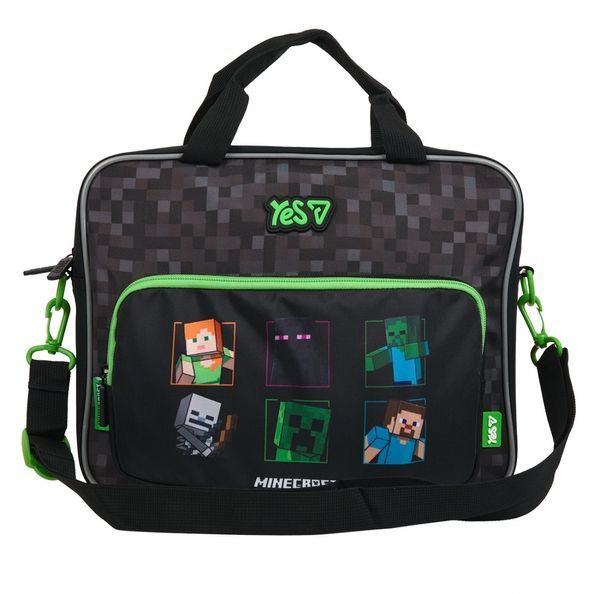 Сумка шкільна А4 формат Yes В-1 Minecraft Adventure 550423 фото