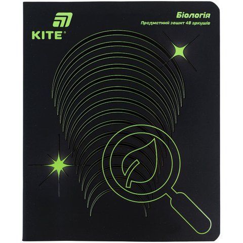 Зошит предметний Kite Lumen K26-240-7, 48 аркушів, клітинка, біологія K26-240-7 фото