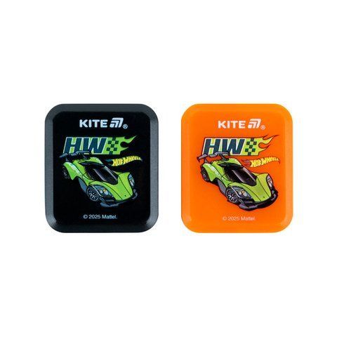 Точилка з контейнером прямокутна Kite Hot Wheels HW25-116 HW25-116 фото